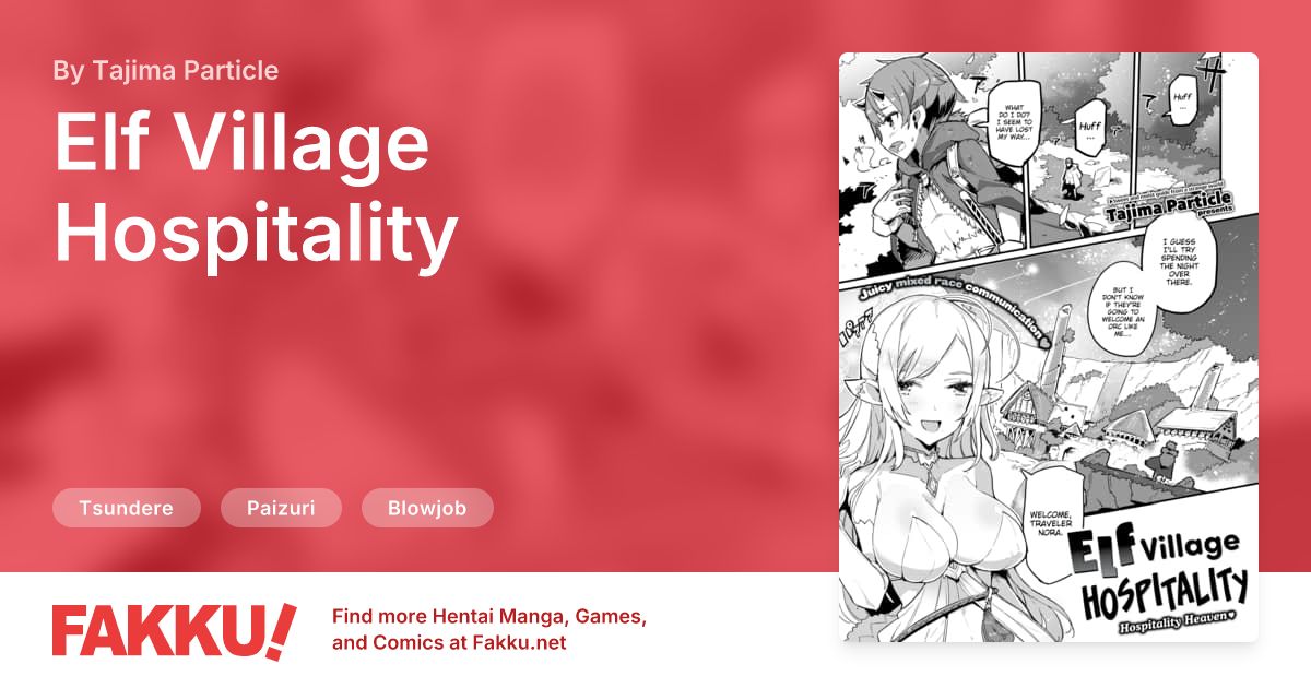 Elf Village Hospitality Hentai by Tajima Particle - FAKKU