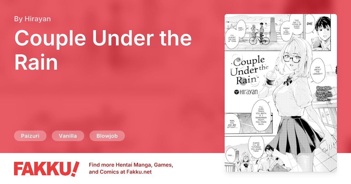 Couple Under the Rain Hentai by Hirayan - FAKKU