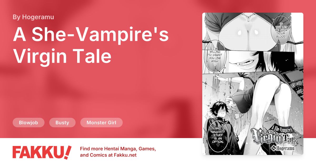 A She-Vampire's Virgin Tale Hentai by Hogeramu - FAKKU