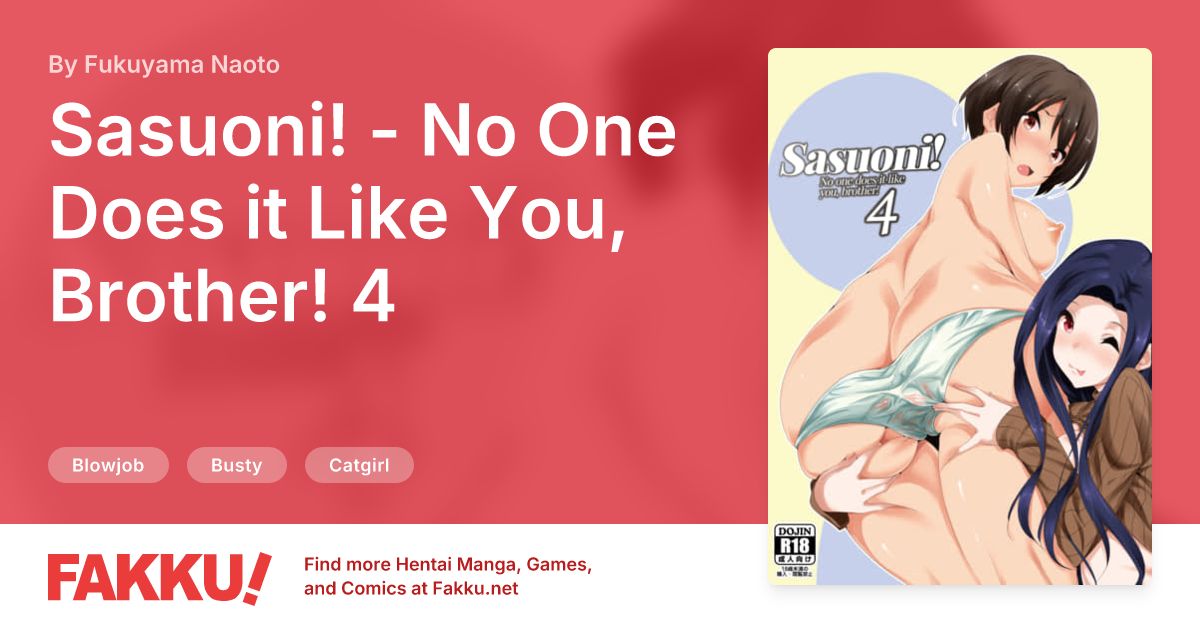 Sasuoni! - No One Does it Like You, Brother! 4 Hentai by Fukuyama Naoto - FAKKU