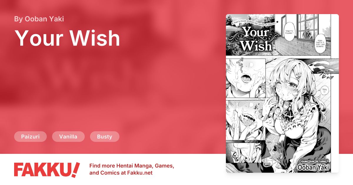 Your Wish Hentai by Ooban Yaki - FAKKU