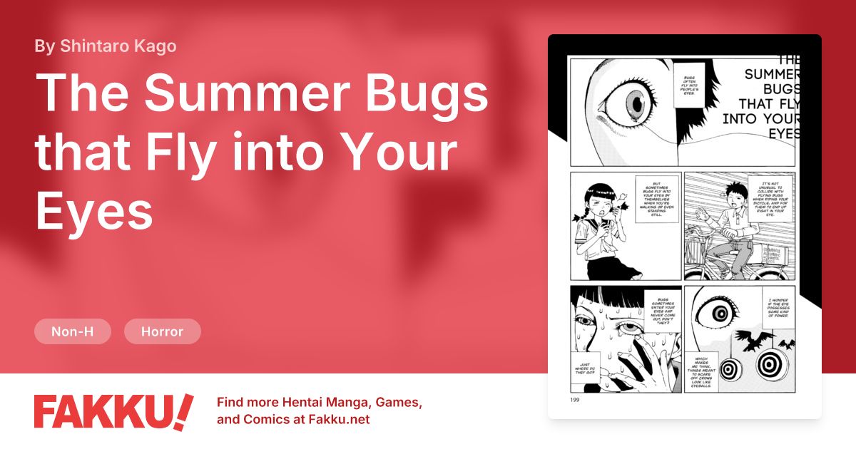 The Summer Bugs that Fly into Your Eyes Hentai by Shintaro Kago - FAKKU