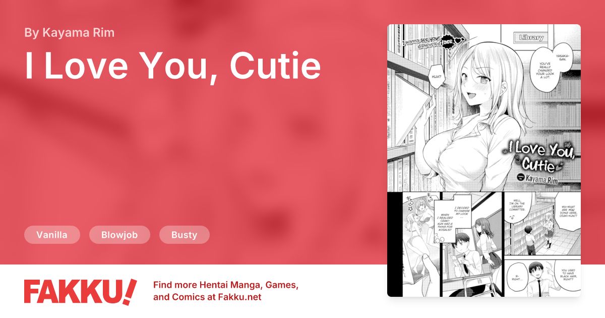 I Love You, Cutie Hentai by Kayama Rim - FAKKU