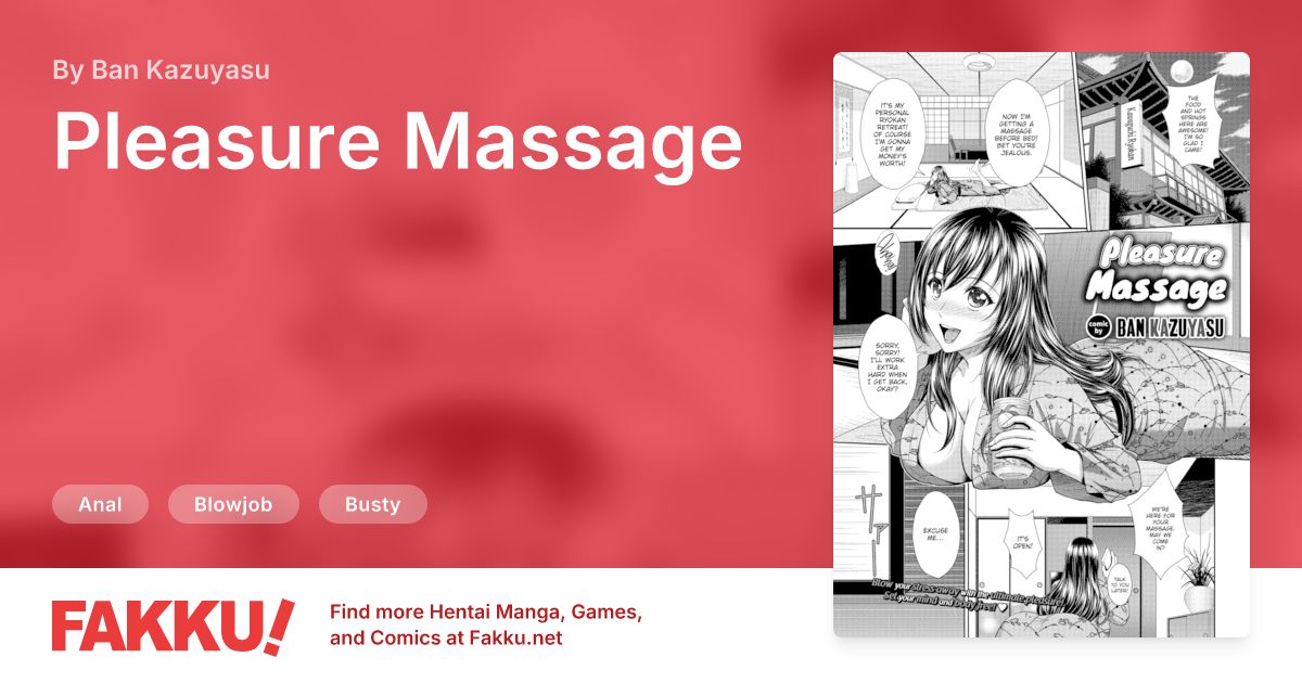 Pleasure Massage Hentai by Ban Kazuyasu - FAKKU