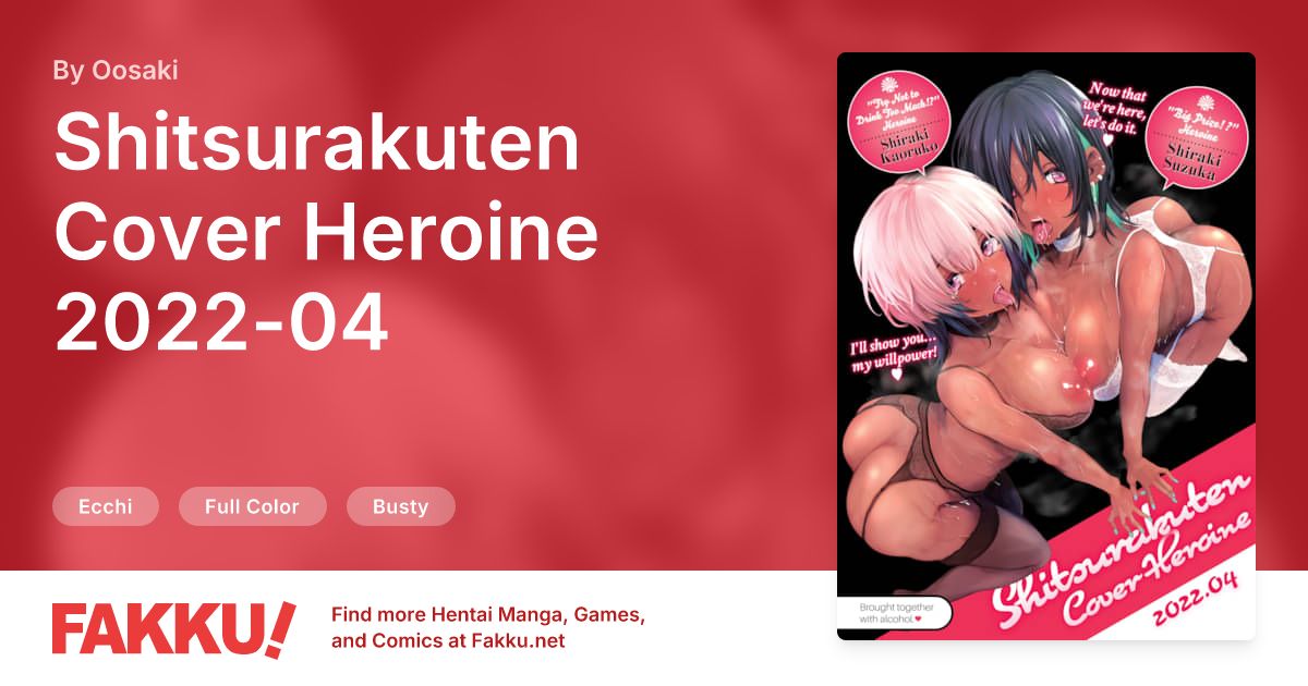 Shitsurakuten Cover Heroine 2022-04 Hentai by Oosaki - FAKKU