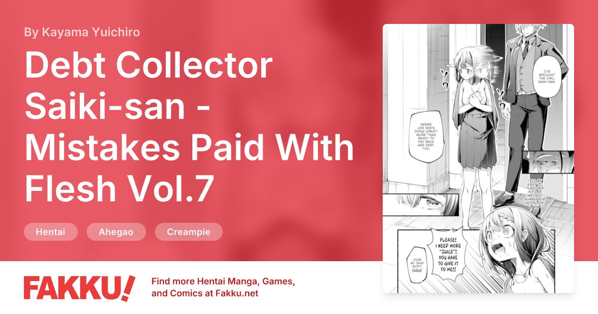 Debt Collector Saiki-san - Mistakes Paid With Flesh Vol.7 Hentai by Kayama Yuichiro - FAKKU