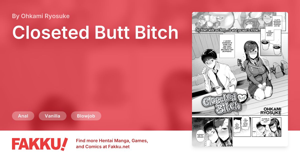  Closeted Butt Bitch Hentai by Ohkami Ryosuke - FAKKU