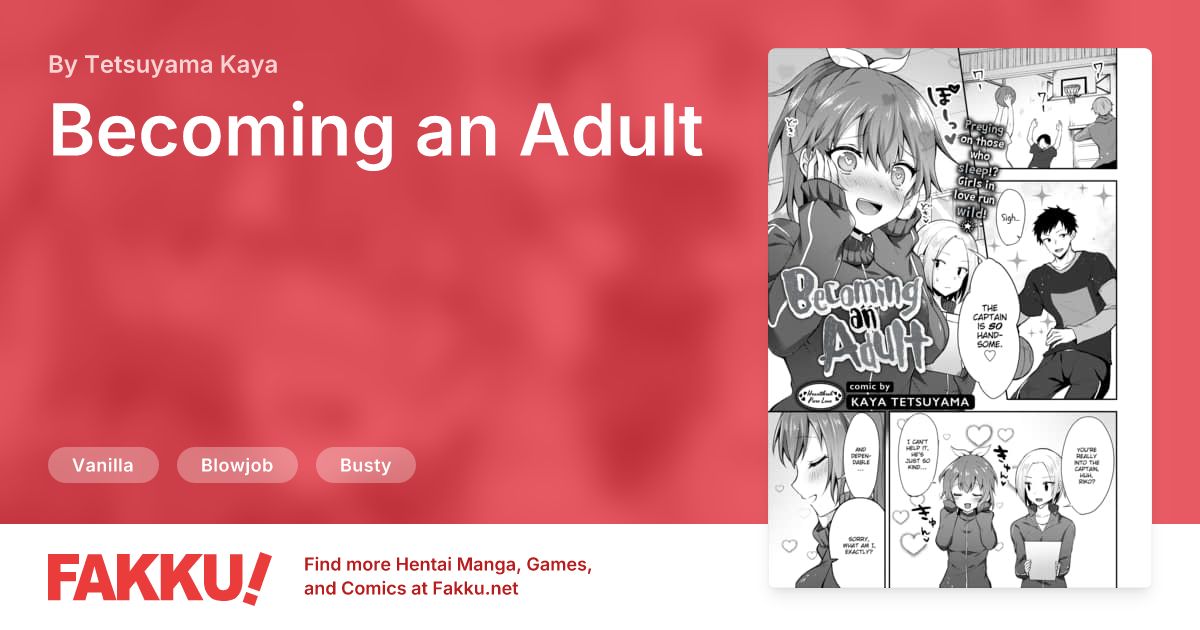 Becoming an Adult Hentai by Tetsuyama Kaya - FAKKU