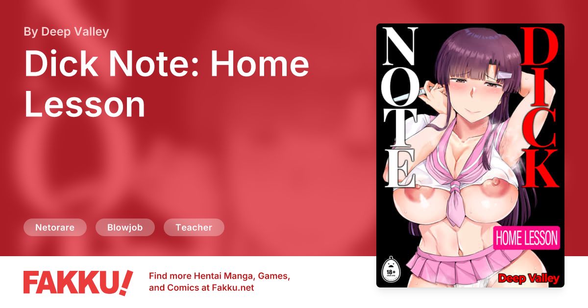 Dick Note: Home Lesson Hentai by Deep Valley - FAKKU