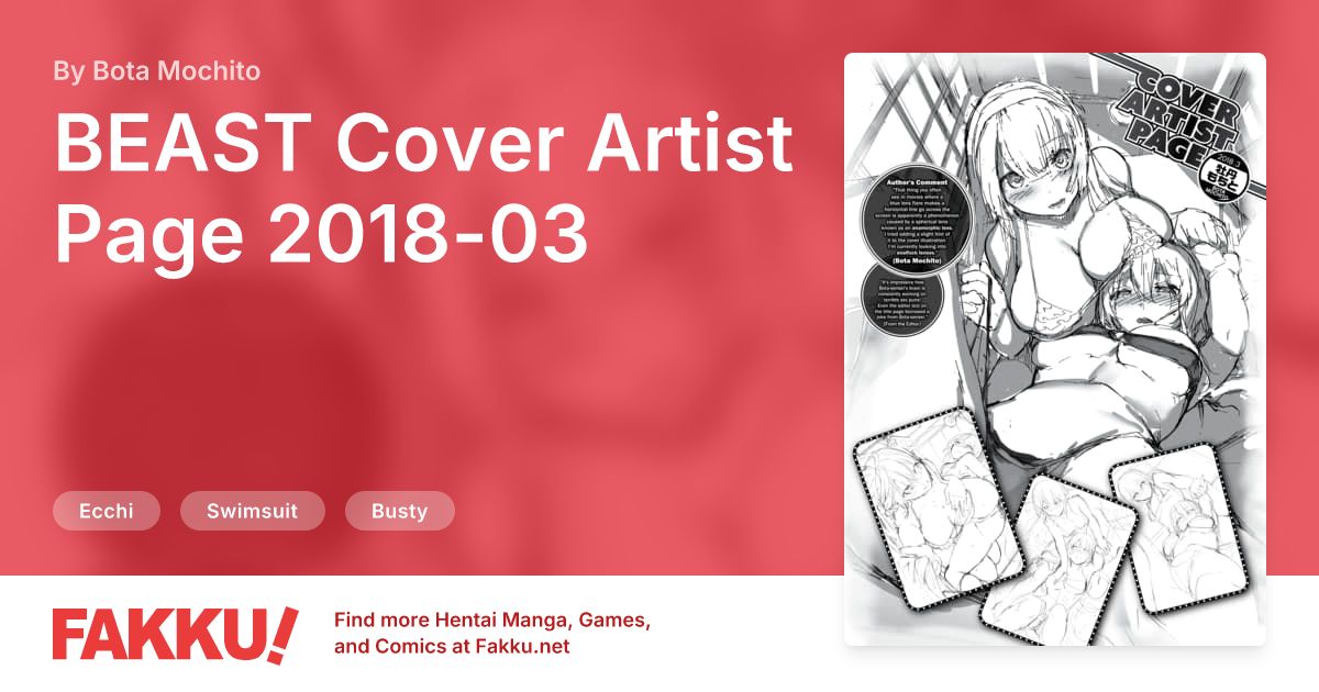 BEAST Cover Artist Page 2018-03 Hentai by Bota Mochito - FAKKU