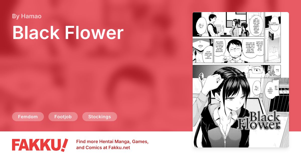 Black Flower Hentai by Hamao - FAKKU