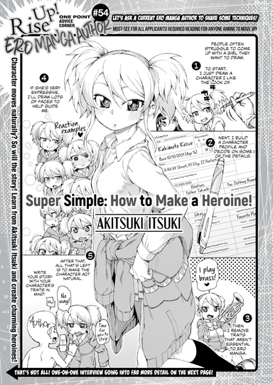 Akitsuki Itsuki Interview! One Point Advice Corner #54