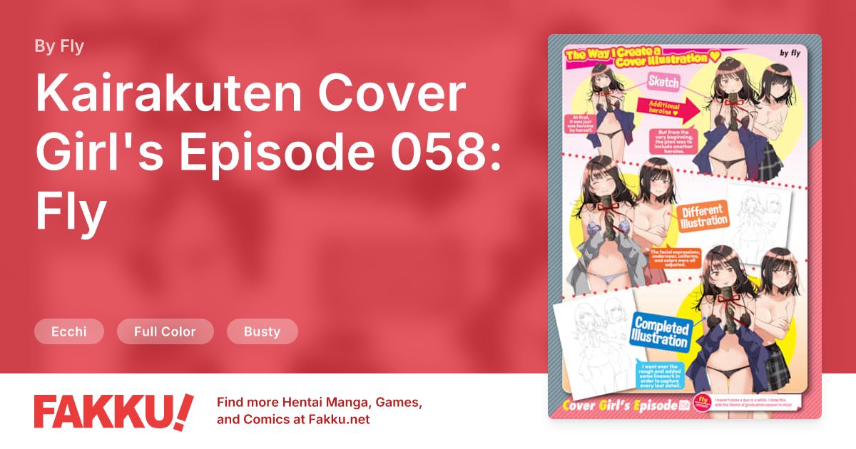 Kairakuten Cover Girl's Episode 058: Fly Hentai by Fly - FAKKU