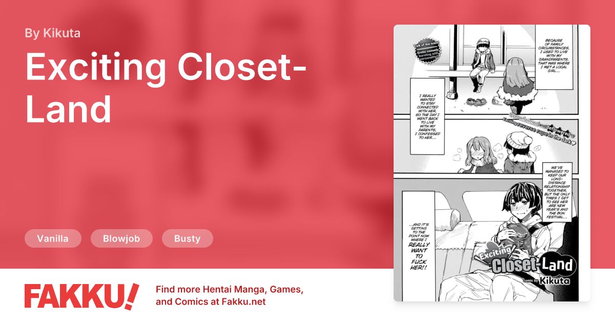 Exciting Closet-Land Hentai by Kikuta - FAKKU