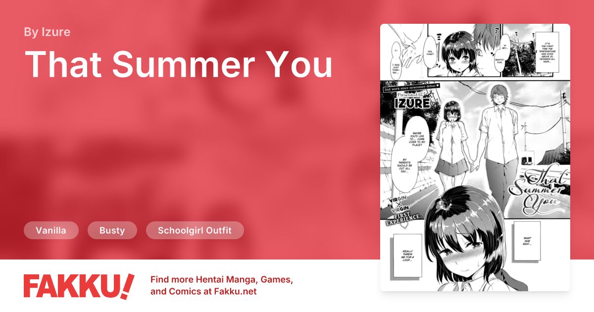 That Summer You Hentai by Izure - FAKKU
