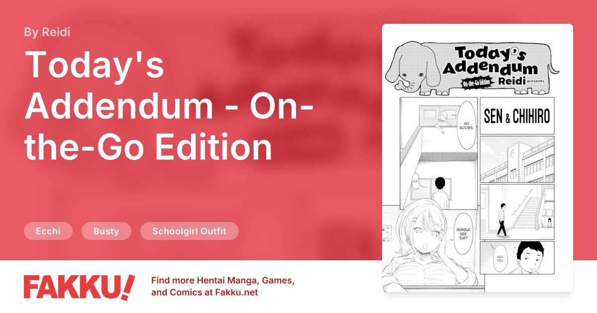Today's Addendum - On-the-Go Edition Hentai by Reidi - FAKKU