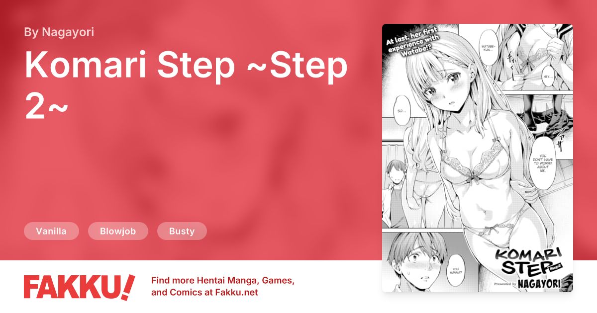 Komari Step ~Step 2~ Hentai by Nagayori - FAKKU