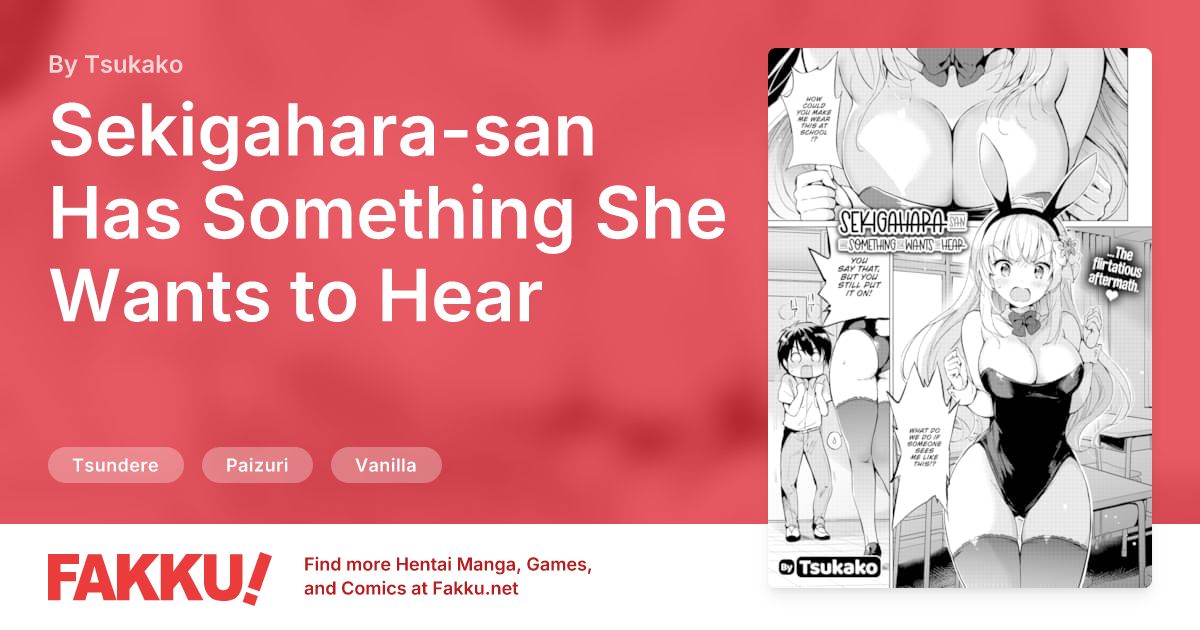 Sekigahara-san Has Something She Wants to Hear Hentai by Tsukako - FAKKU
