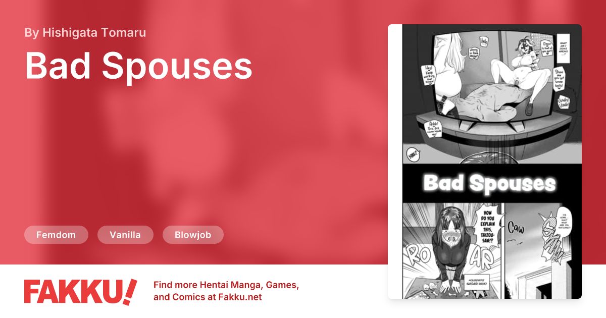 Bad Spouses Hentai by Hishigata Tomaru - FAKKU