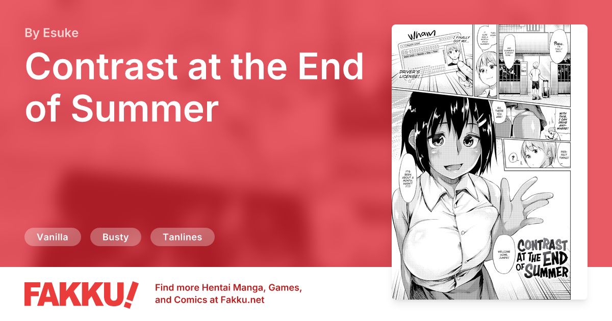 Contrast at the End of Summer Hentai by Esuke - FAKKU