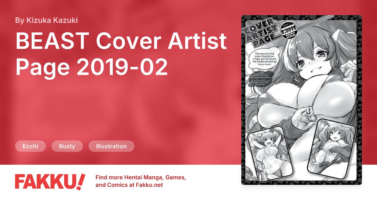 BEAST Cover Artist Page 2019-02 Hentai by Kizuka Kazuki - FAKKU