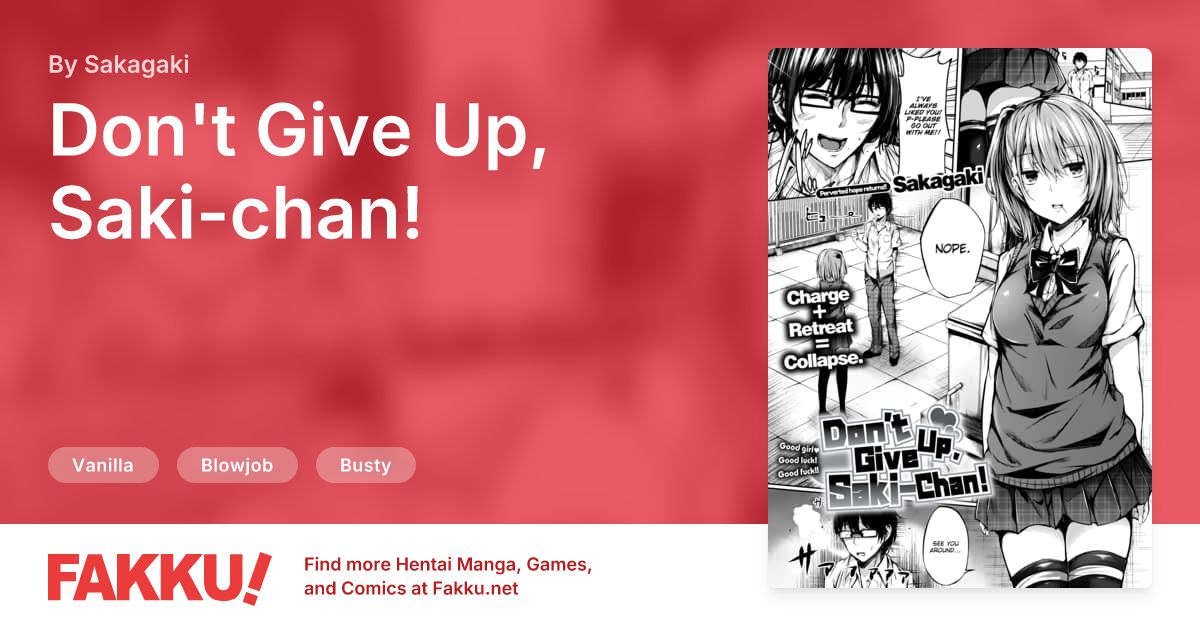 Don't Give Up, Saki-chan! Hentai by Sakagaki - FAKKU