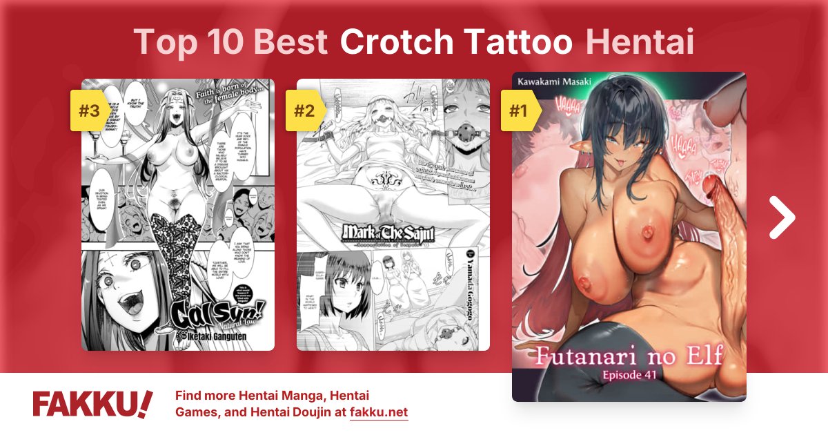 Top 10 Best Crotch Tattoo Hentai