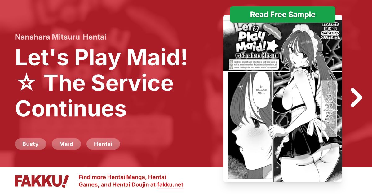 Let's Play Maid! ☆ The Service Continues Hentai by Nanahara Mitsuru - FAKKU