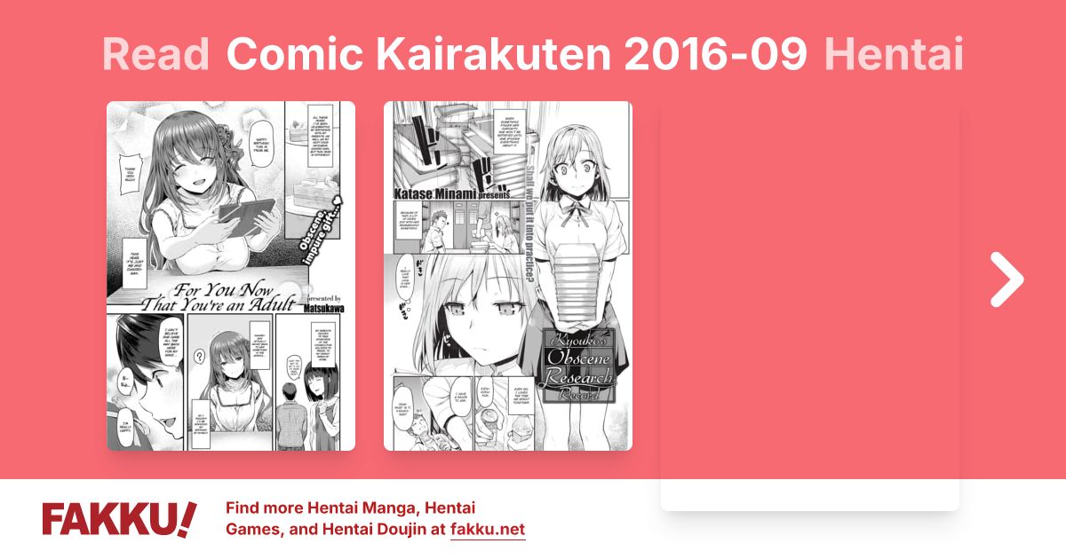 Comic Kairakuten 2016-09 Hentai - FAKKU
