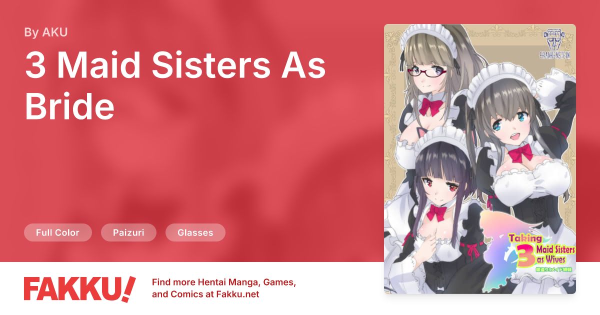 3 Maid Sisters As Bride Hentai by AKU - FAKKU