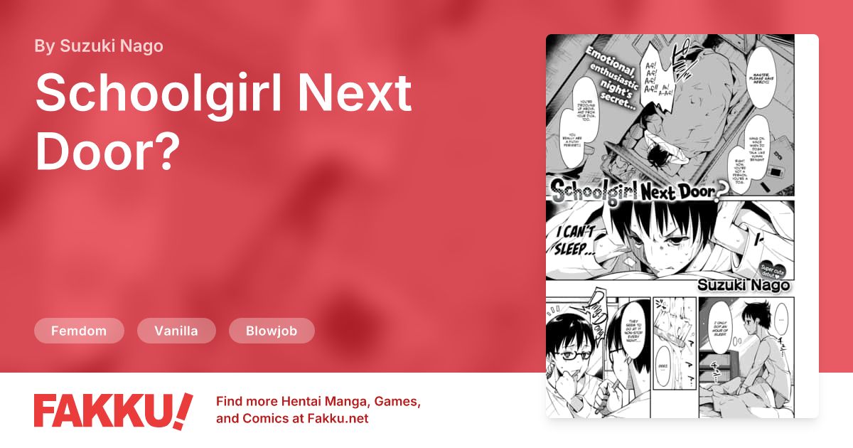 Schoolgirl Next Door? Hentai by Suzuki Nago - FAKKU