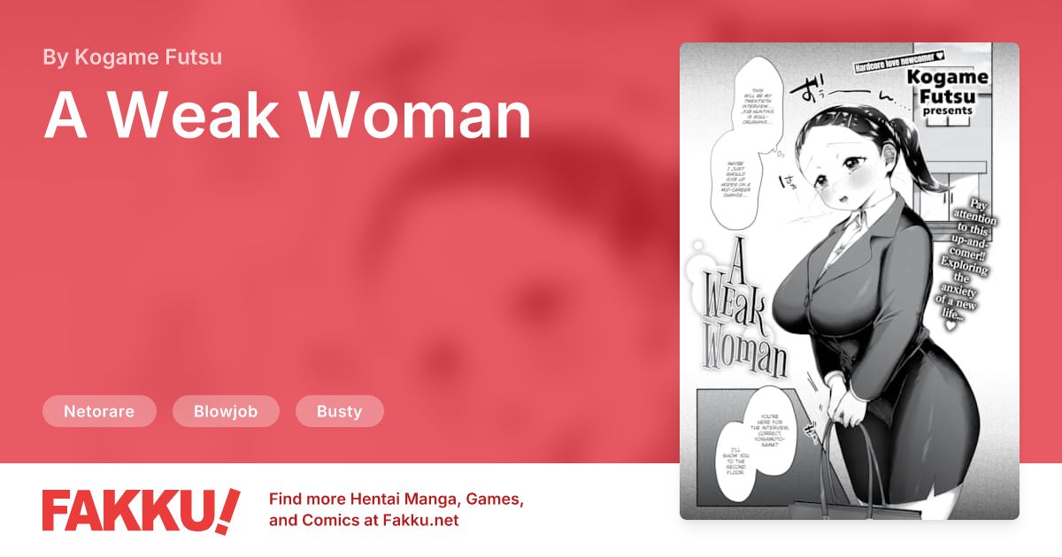 A Weak Woman Hentai by Kogame Futsu - FAKKU