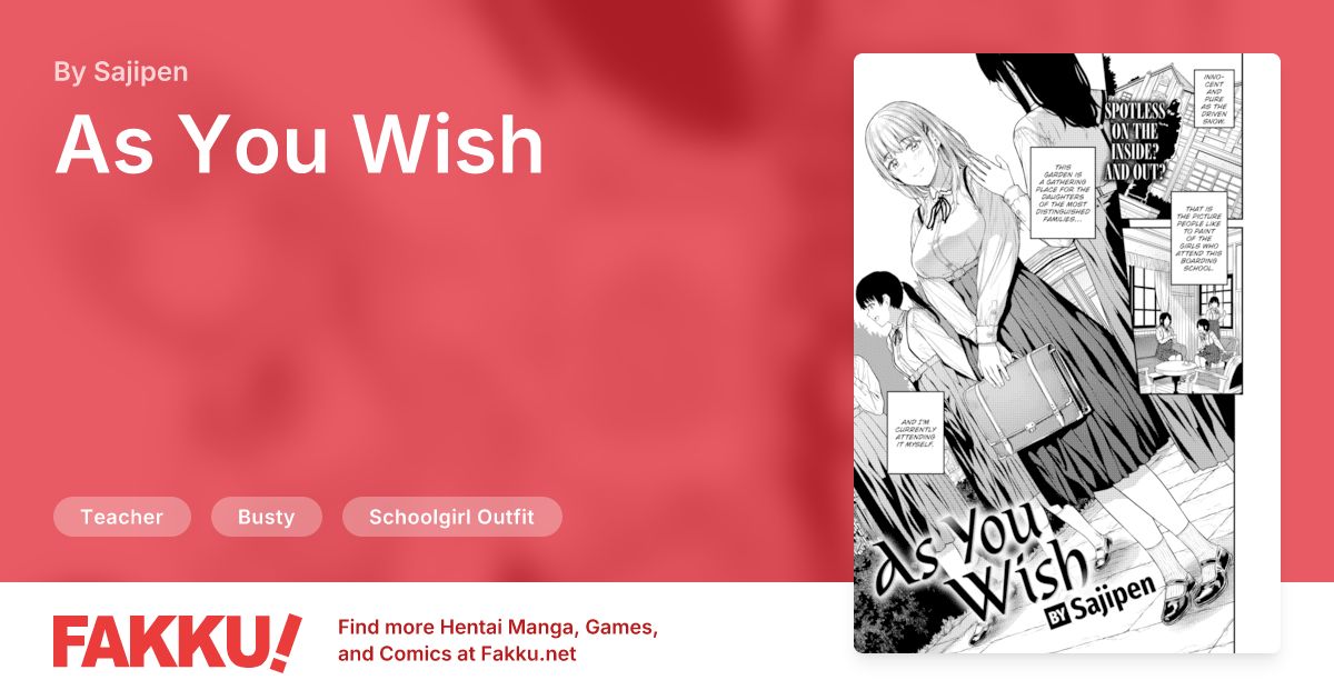 As You Wish Hentai by Sajipen - FAKKU