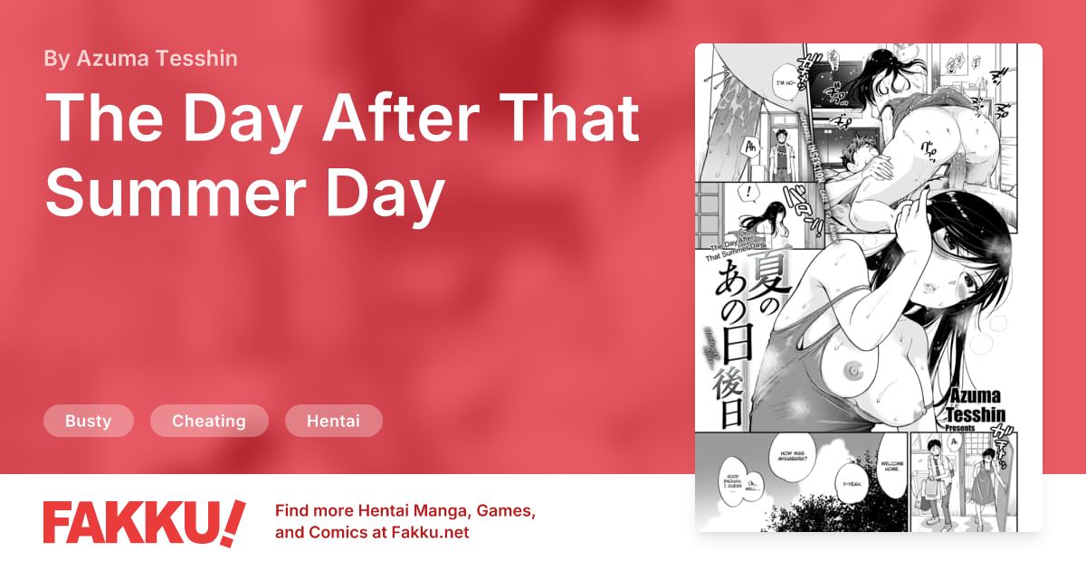 The Day After That Summer Day Hentai by Azuma Tesshin - FAKKU