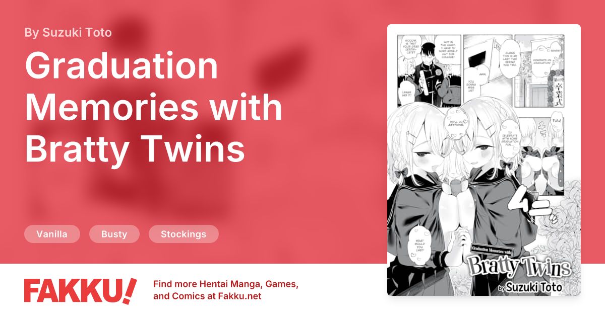 Graduation Memories with Bratty Twins Hentai by Suzuki Toto - FAKKU