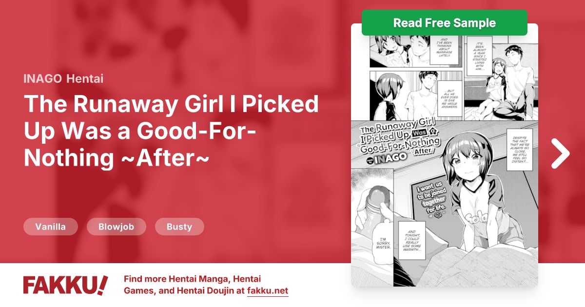  The Runaway Girl I Picked Up Was a Good-For-Nothing ~After~ Hentai by INAGO - FAKKU