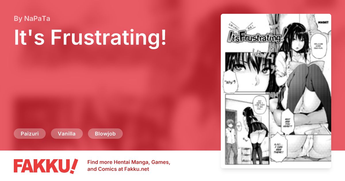 It's Frustrating! Hentai by NaPaTa - FAKKU