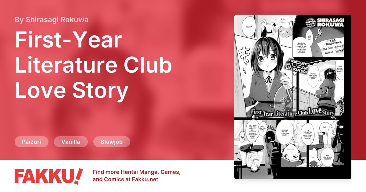 First-Year Literature Club Love Story Hentai by Shirasagi Rokuwa - FAKKU