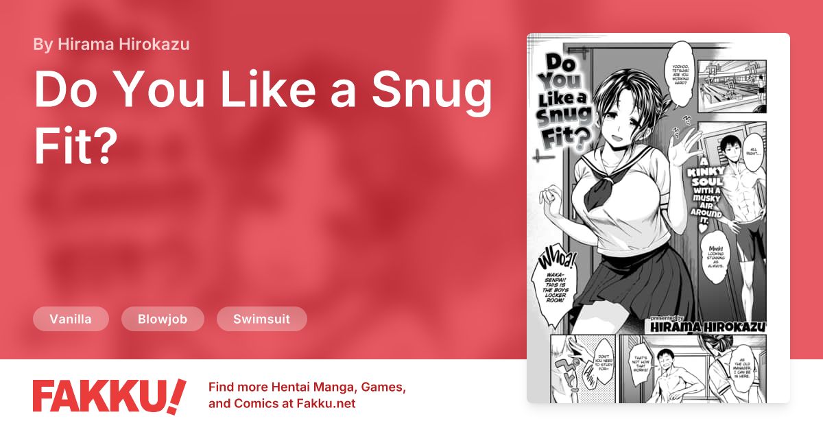 Do You Like a Snug Fit? Hentai by Hirama Hirokazu - FAKKU