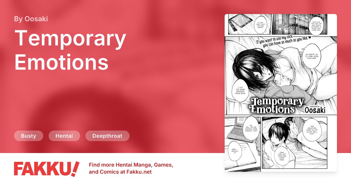 Temporary Emotions Hentai by Oosaki - FAKKU
