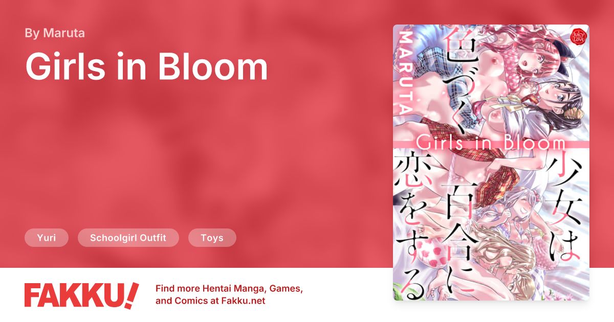"I don&apos;t need friends here."

Akira, a girl from Tokyo, is thrust into the countryside for three months due to her father&apos;s work. Although she insists on not making any friends during her short stay, her plans go awry when she stumbles upon two of her female classmates having sex on her first day after transferring in. Akira the city girl becomes entangled with these country girls and embarks on a sweet, sensual ride into the unknown world of yuri.

Girls in Bloom is a 9-chapter compilation of two fantastic works of yuri: "Blossoming Days" (7 chapters) plus an additional, slow-burning, love story about Toko and Shizuku, "Awoken by the Princess&apos;s Kiss" (2 chapters).