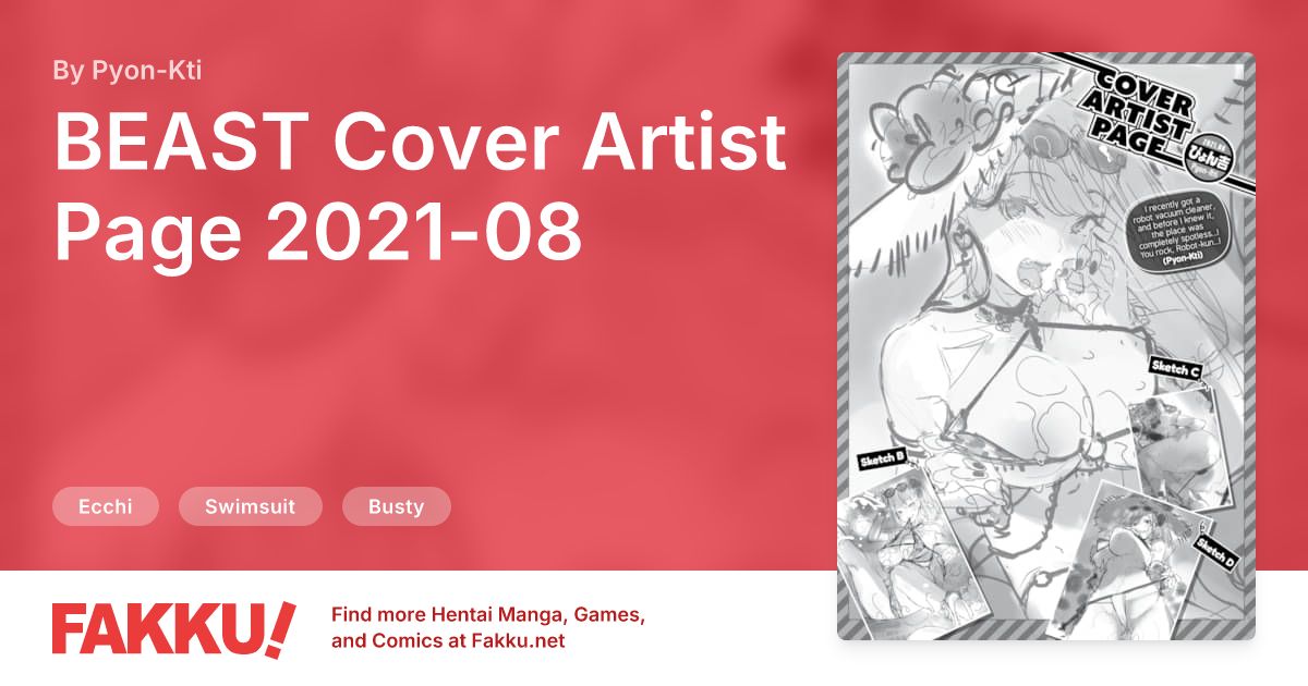 BEAST Cover Artist Page 2021-08 Hentai by Pyon-Kti - FAKKU