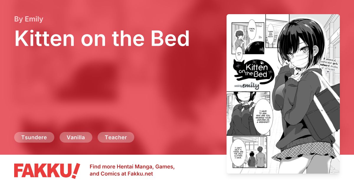 Kitten on the Bed Hentai by Emily - FAKKU
