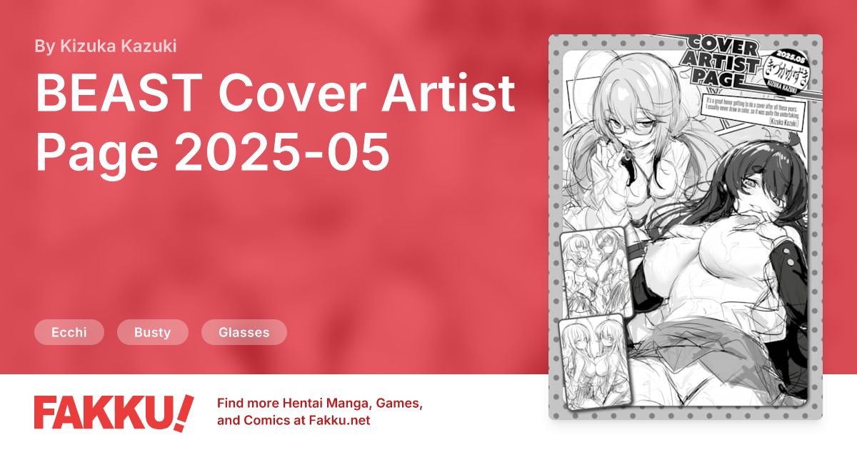 BEAST Cover Artist Page 2025-05 Hentai by Kizuka Kazuki - FAKKU