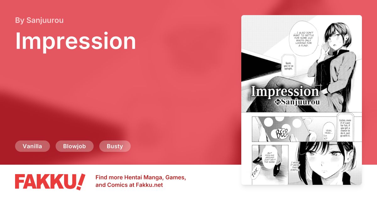  Impression Hentai by Sanjuurou - FAKKU