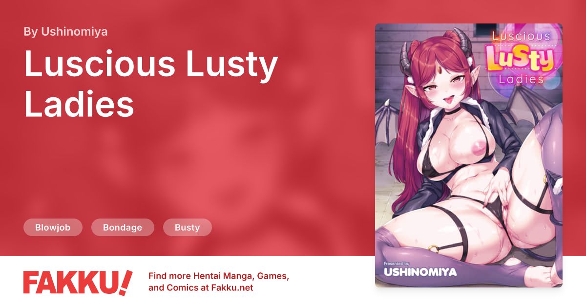 Luscious Lusty Ladies Hentai by Ushinomiya - FAKKU