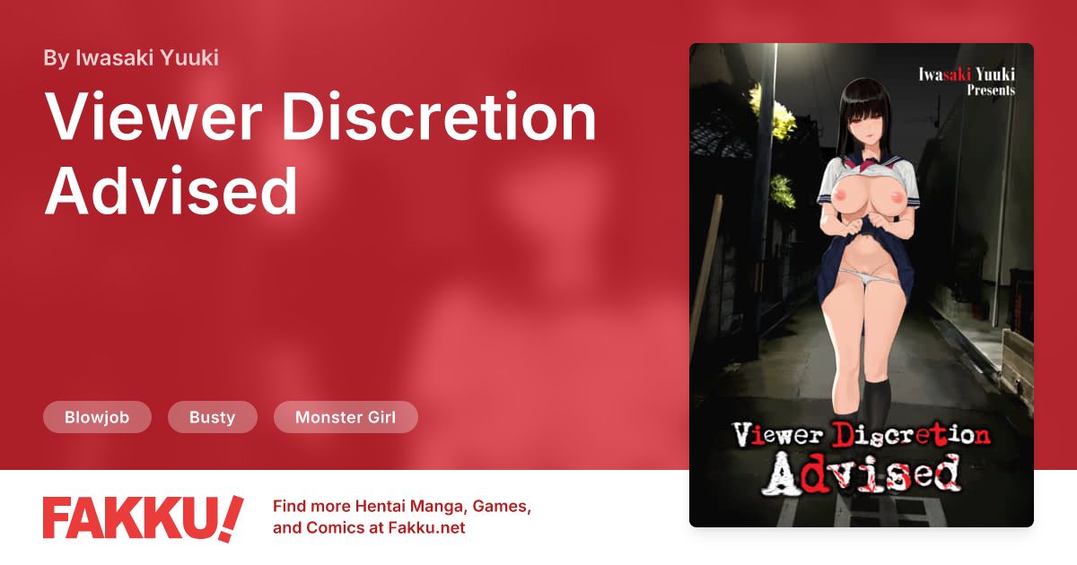 Viewer Discretion Advised Hentai by Iwasaki Yuuki - FAKKU