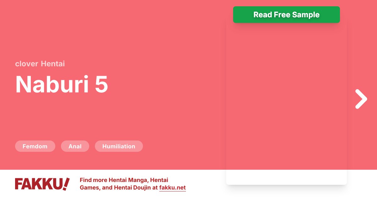 Hentai Collections including Naburi 5 Hentai by clover - FAKKU