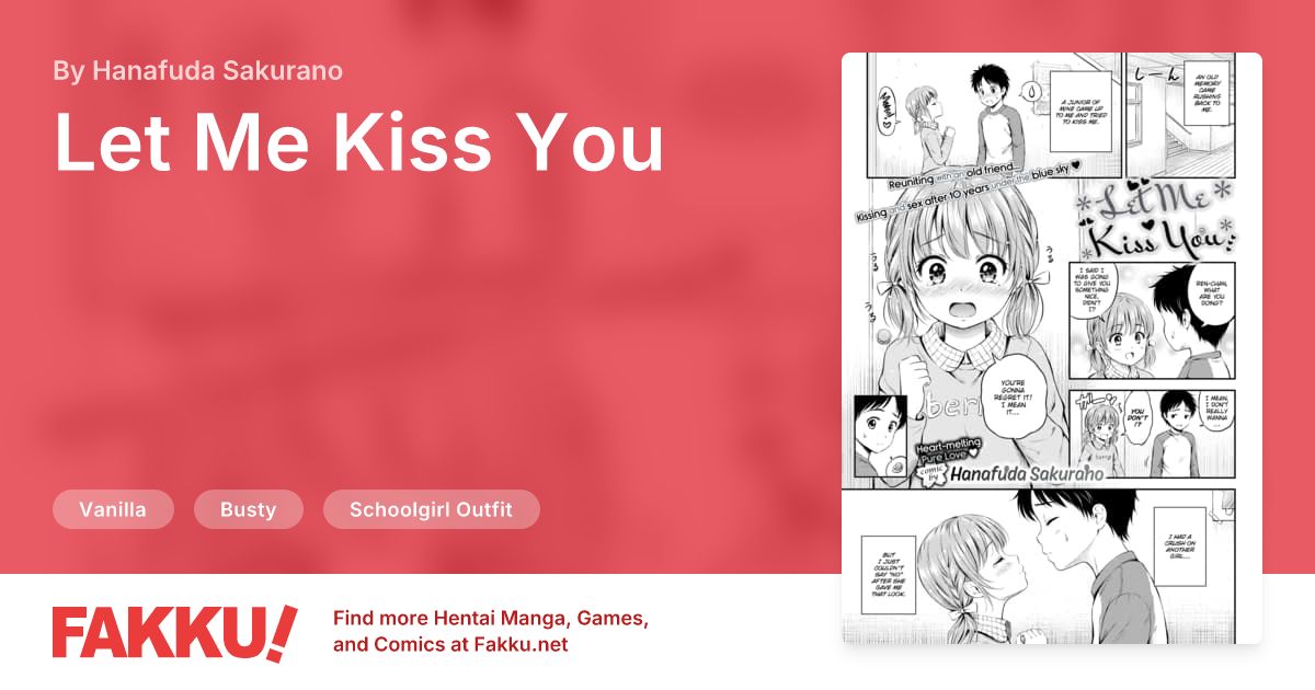Let Me Kiss You Hentai by Hanafuda Sakurano - FAKKU