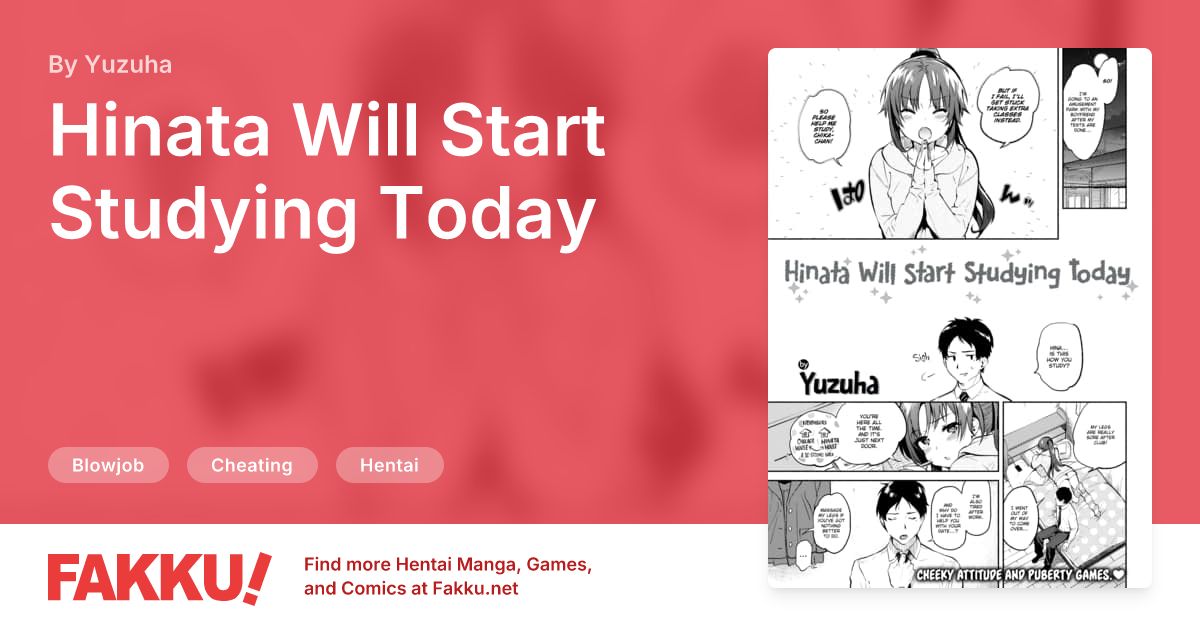 Hinata Will Start Studying Today Hentai by Yuzuha - FAKKU
